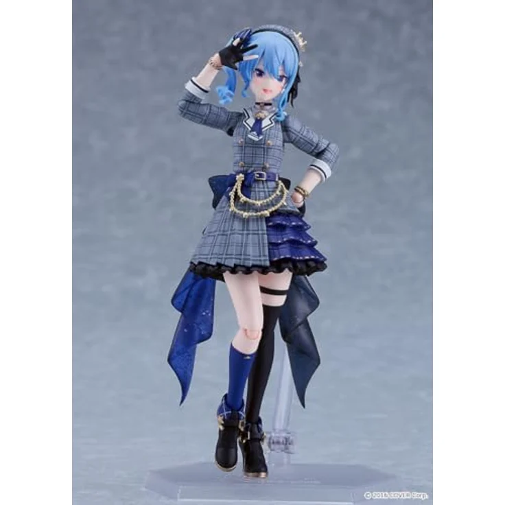 Max Factory Hololive Production Figma Actionfigur Hoshimachi Suisei, 14 cm mit Zubehör und voll beweglich – Bild 3