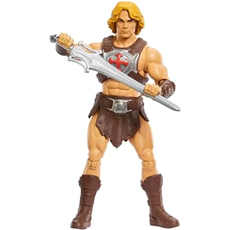 Mattel Masters of the Universe 2026 Movie Actionfigur He-Man, 14 cm mit 14 beweglichen Gelenken und Schwert der Macht – Bild 6