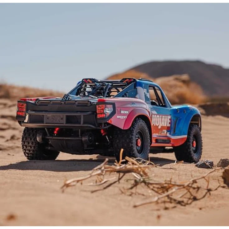 Arrma Mojave 4S BLX, 1:8 RC-Buggy im Desert-Truck-Stil, Blau, Allradantrieb, Brushless-Antrieb, 80 km/h Geschwindigkeit – Bild 5