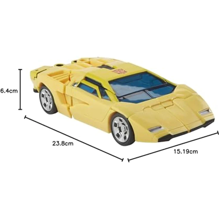 Transformers Generations War for Cybertron: Earthrise Deluxe WFC-E36 Sunstreaker, Action-Figur im G1 Sportwagen-Modus mit Blaster-Accessoire, ab 8 Jahren – Bild 3