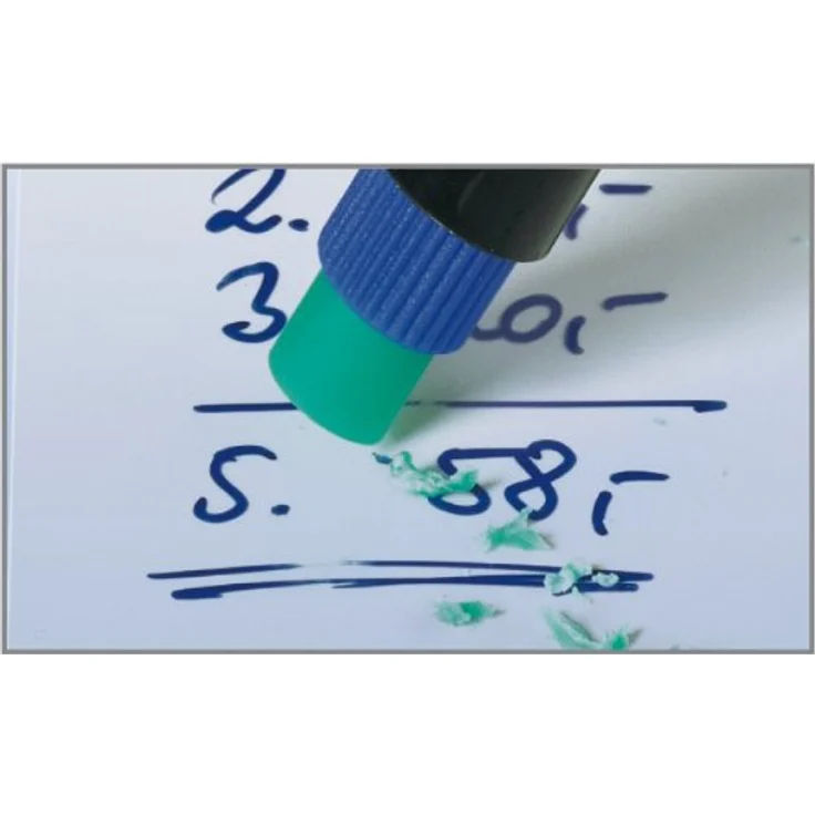 Faber-Castell MULTIMARK Permanentmarker, Stärke F, 6er Etui mit Spezialradierer, wasserfest für CD/DVD/Blu-ray und viele Untergründe – Bild 3