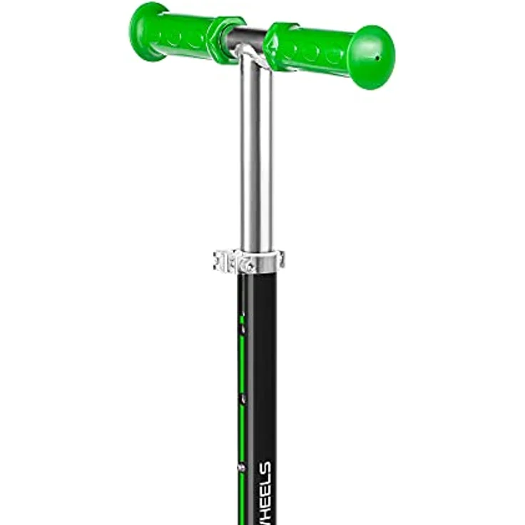 Rebel Kids Wheels Dreirad-Scooter, Höhenverstellbar, Rutschfeste Plattform, Grün – Bild 2