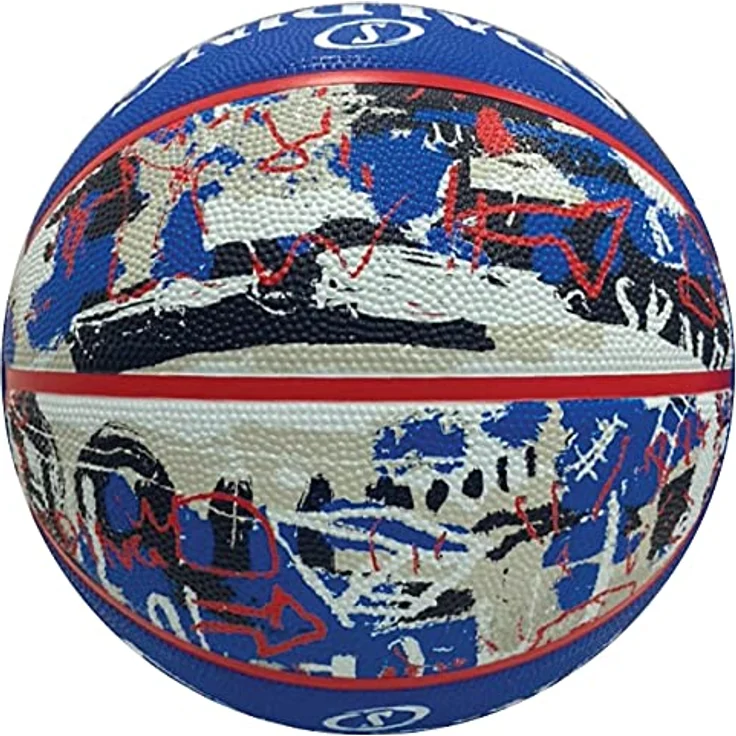 Spalding Basketball Graffiti Ball, hochwertiger Basketball mit innovativer Technologie für optimale Handhabung – Bild 3
