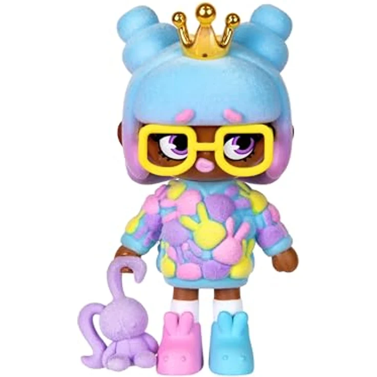 Moose XOX KWEENIE Quirky, Gelenkige Figur für kreative Rollenspiele, 13 cm Mädchen, aus hochwertigem ABS-Kunststoff – Bild 7