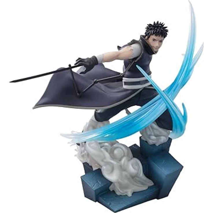 TAMASHII NATIONS Naruto Shippuden Figuarts Zero Obito Uchiha PVC Statue 21 cm mit Base, detailreich, offiziell lizenziert, Farbe: Mehrfarbig – Bild 1