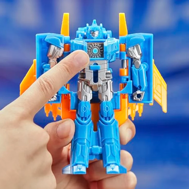 Transformers Transformers: One COG Changer Sentinel Prime, verwandelbare 10 cm Action-Figur, Roboter und cybertronischer Jet, automatische Verwandlung – Bild 5