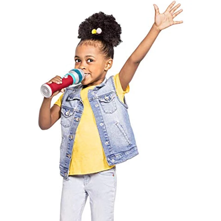 Battat BT2632Z Mikrofon Kinder – Spielzeug Karaoke Mikrofon mit Lichtern, Liedern, Bluetooth Verbindung – ab 3 Jahre für Mädchen und Jungen – Bild 3