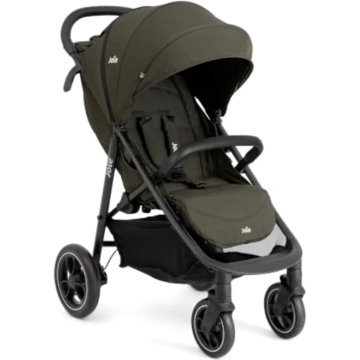 Joie Litetrax Pro Buggy, kompakter Sportwagen mit pannensicheren Schaumstoffreifen und Flex-Komfort-Federung, Sage