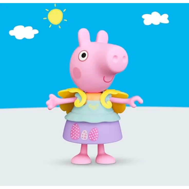 Peppa Pig PEP Peppa Wutz Frühlingszeit Anziehspaß, Anziehfigur-Set mit 15 cm Figur und 6 frühlingshaften Accessoires, geeignet ab 3 Jahren – Bild 7