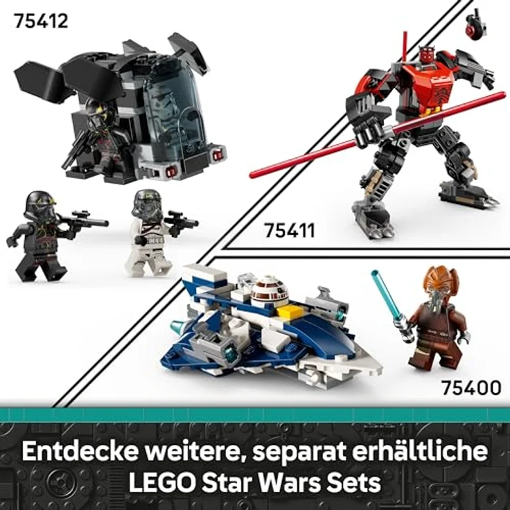 LEGO Star Wars™ 75412 Todestruppler & Nachttruppler Battle Pack, 119 Teile mit 4 Mini-Figuren und baubarem Landungsschiff – Bild 8