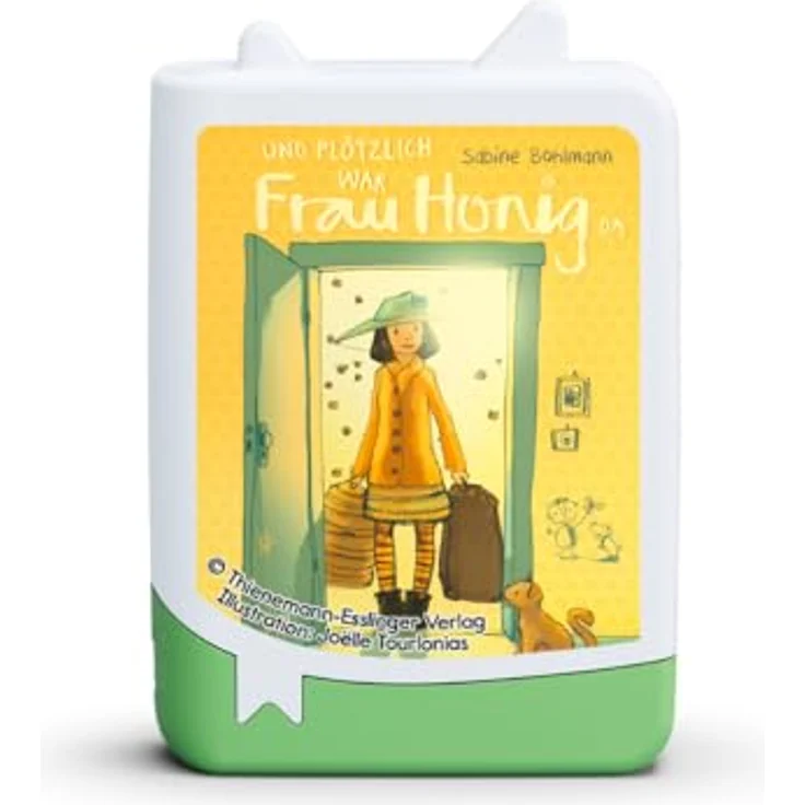 BOXINE Und plötzlich war Frau Honig da Book-Tonie, Hörfigur für die Toniebox in Gelb mit Spiel- und Erzählmöglichkeiten – Bild 2