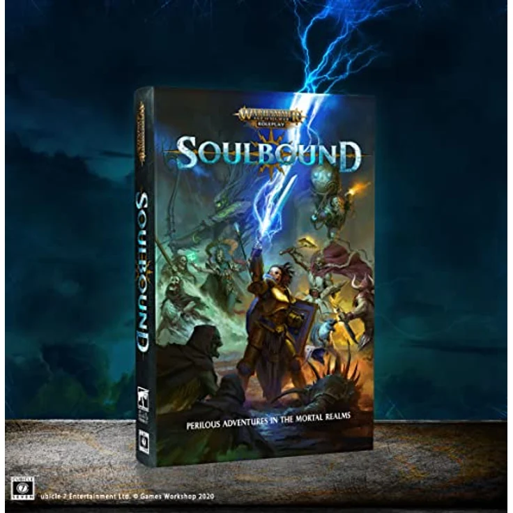 Cubicle 7 Warhammer Age of Sigmar Soulbound RPG, mehrfarbiges Brettspiel – Bild 2