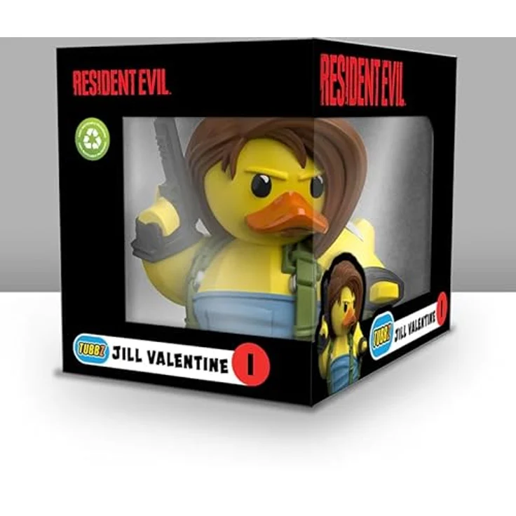 Numskull Resident Evil Tubbz PVC Figur Jill Valentine Boxed Edition, Sammlerfigur 10 cm, offiziell lizenziert – Bild 2