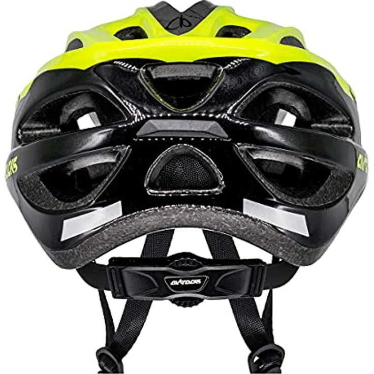 Airtracks Fahrradhelm für Herren Damen Master RD-10 Allround Radhelm MTB Helm verstellbar Schwarz-Neon, S-M 54-58cm – Bild 4