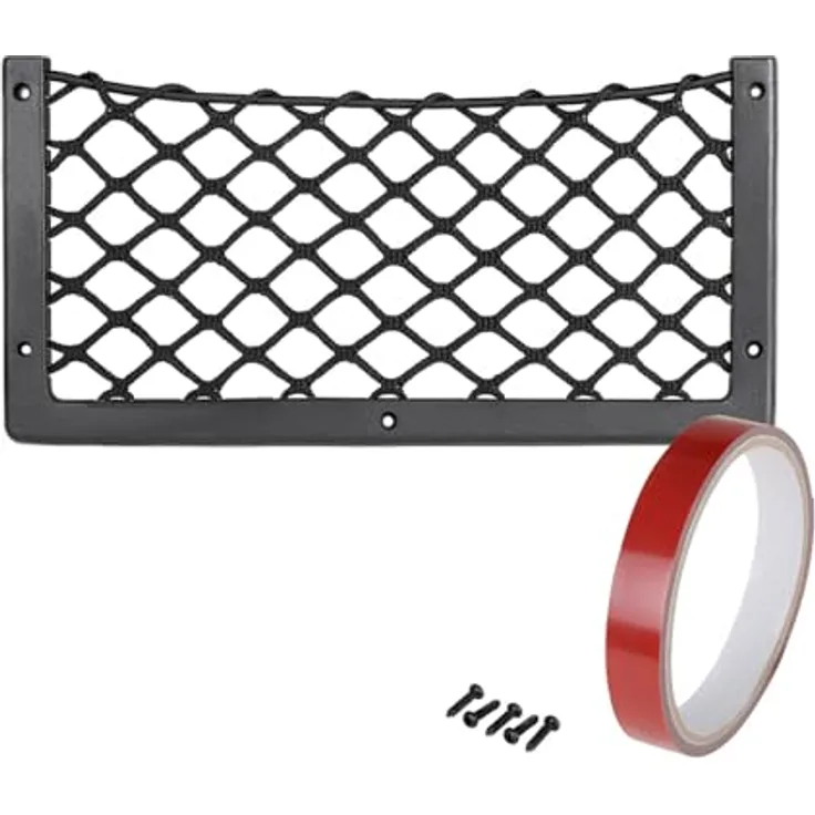 alca Rücksitzorganizer 30 x 17 cm, schraubbar und klebbar, stabiler Kunststoffrahmen, ideal für Karten und Snacks