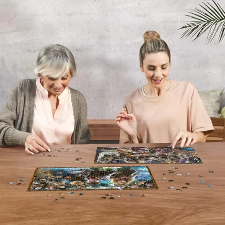 Ravensburger Puzzle Die Welt von Harry Potter - 2x500 Teile Puzzle mit handgefertigten Stanzmessern, reflexfreiem Bild und knickstabilen Teilen, geeignet ab 12 Jahren – Bild 5