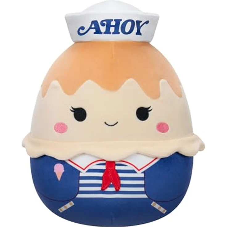 Squishmallows SQSR00048 - Stranger Things Ice Cream Ahoy 25 cm, offizielles Jazwares Plüsch, superweiches Kuscheltier, 25 cm – Bild 1