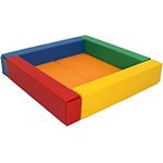 IGLU SOFT PLAY Ball Pit für Kinder im Alter von 1-7 Jahren - Multicolor, motorische Entwicklung und Sicherheit zertifiziert