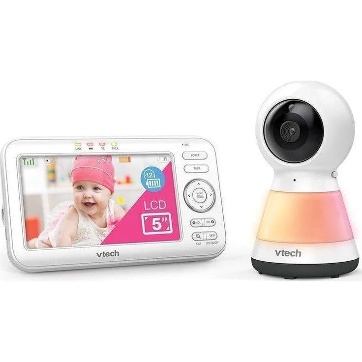 VTech, Babyphone, Niania Mobile Nanny Video 5-Zoll-Lampe VM-5255