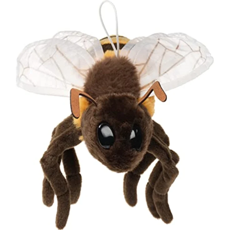Uni-Toys - Biene - 19 cm (Länge) - Plüsch-Insekt - Plüschtier, Kuscheltier – Bild 2