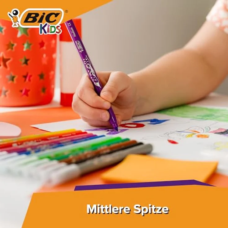 BIC Buntstift, Farbstifte Set mit 24 brillanten Farben – Bild 6