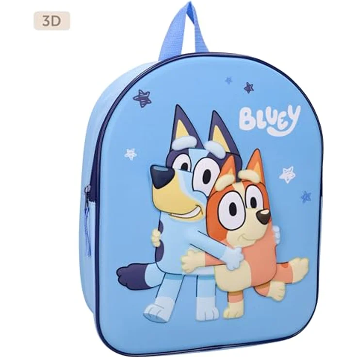 Vadobag Rucksack 3D Bluey Simply Special, Kindergartenrucksack, 32 x 26 x 11 cm, offiziell lizenziert – Bild 2