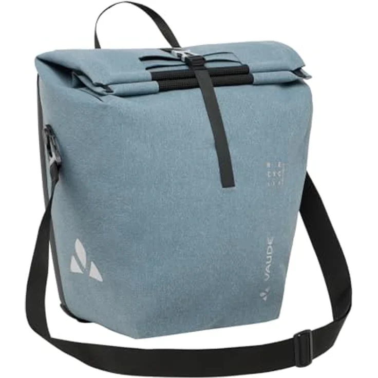 VAUDE ReCycle Back Single, Kinderfahrradtasche für das Hinterrad, wasserdicht, aus 100 % recyceltem Material, in Deutschland hergestellt – Bild 1