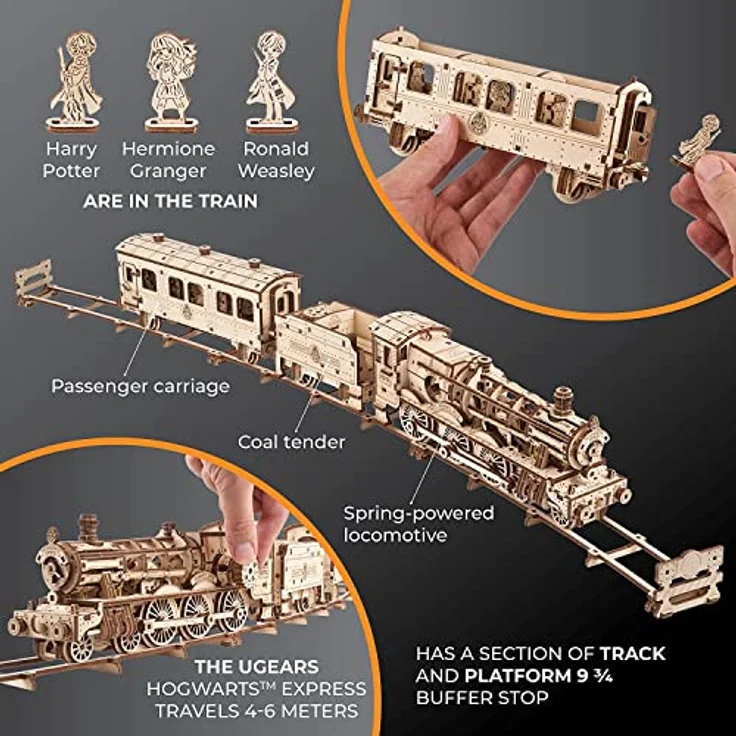 Ugears Harry Potter: Hogwarts Express – Bild 4