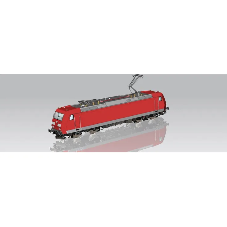 Piko N 40581 N E-Lok BR 185 der DB AG, Modellbahnlok mit LED-Beleuchtung und Sound-Decoder