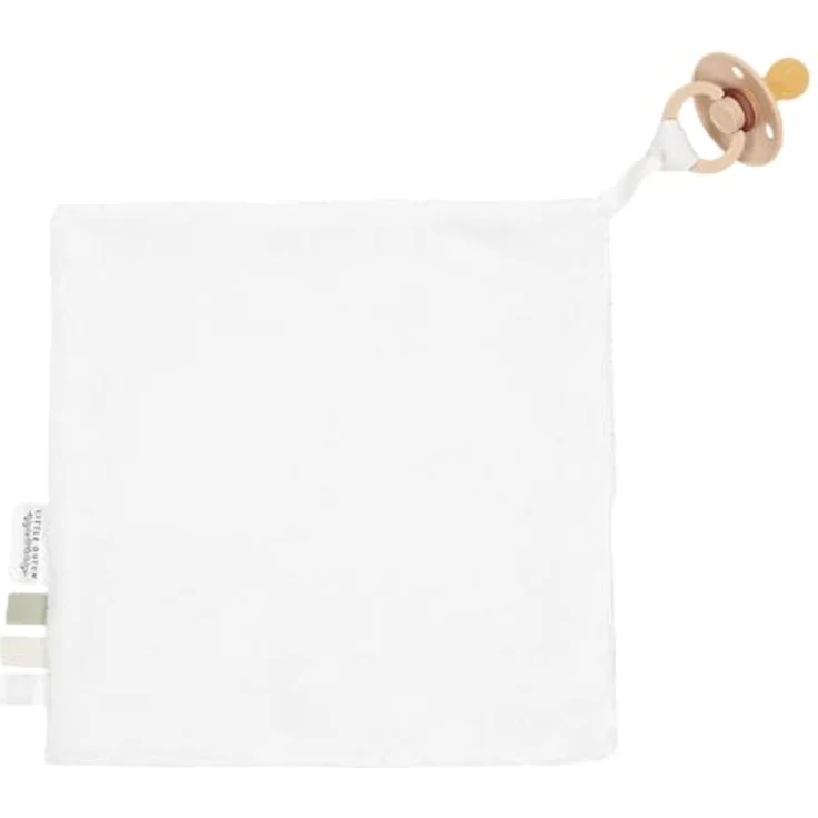 Little Dutch Schnullertuch Kuscheltuch - Little Farm grün – Bild 3