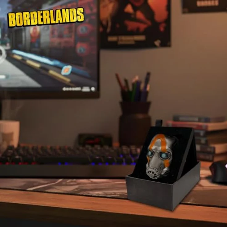 Fanattik Borderlands Bandit Mask, detailgetreue Replik für authentisches Cosplay, limitiert auf 5000 Stück, One Size – Bild 9