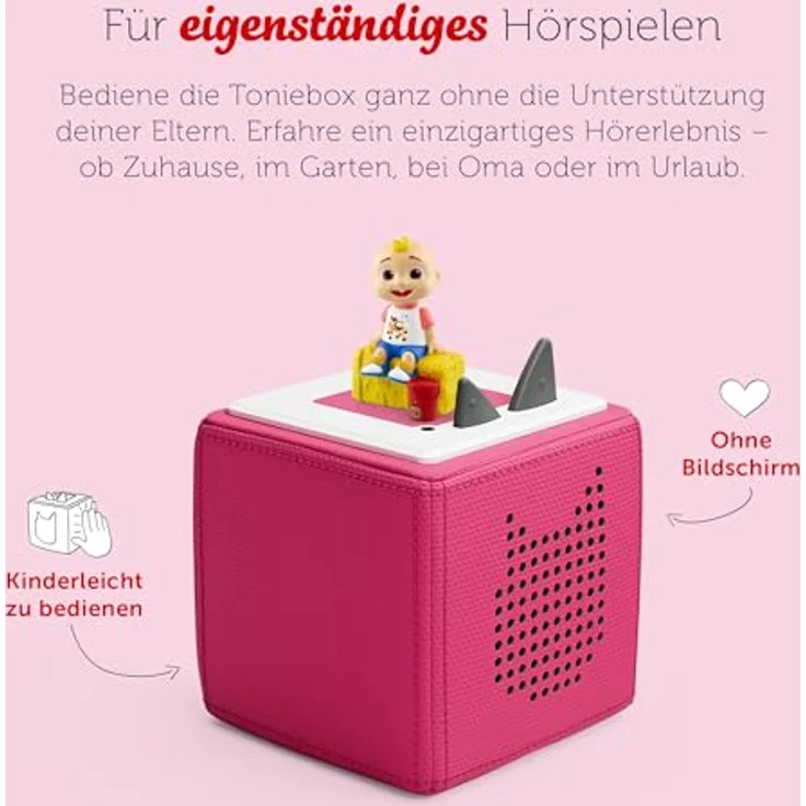 Tonies CoComelon – Raus in die Welt mit JJ, Tonie-Figur für Kinder ab 3 Jahren, Spielzeit ca. 44 Minuten – Bild 2