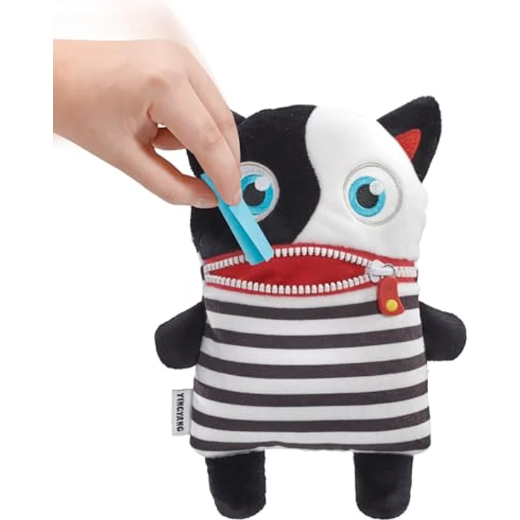 Schmidt Spiele 42659 Sorgenfresser YingYang 23 cm Plüschfigur, Hochwertiger Plüsch, Handwaschbar, ab 0 Jahren – Bild 5