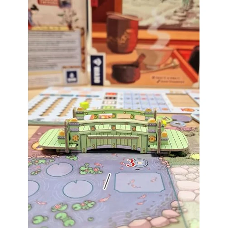 Devir BGWCMATML, Brettspiel zur Teezeremonie für Familien, ab 12 Jahren, 100 Minuten Spielzeit, Erweiterung für Das Weisse Schloss: Matcha – Bild 4