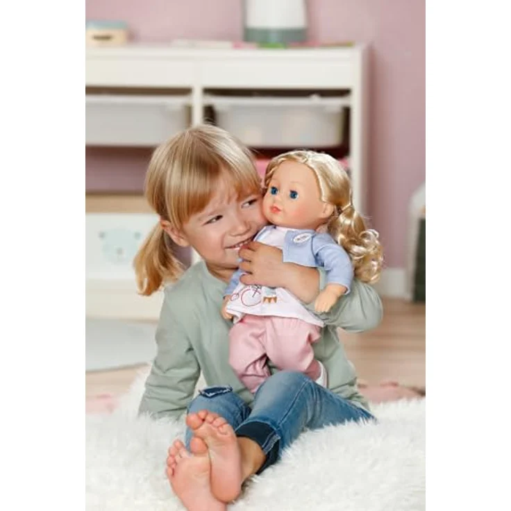 Baby Born Babypuppe Sophia Rose, 36 cm, mit langen Haaren für kreative Frisuren und Schlafaugen – Bild 5