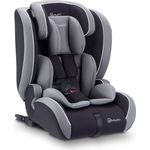 BabyGo FreeFix iSize Autokindersitz, i-Size ECE R129, 7-fach verstellbare Kopfstütze, leicht und sicher, schwarz