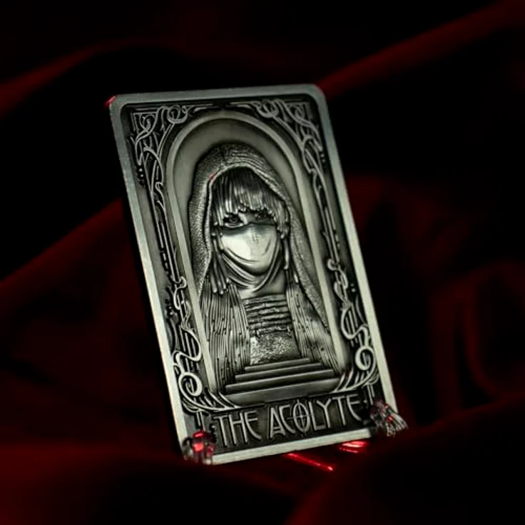 Fanatic Sammlerplakette Star Wars - The Acolyte Ingot Limited Edition, 49 x 74 mm, limitiert auf 5.000 Stück, mit Präsentationsbox und Displaystand – Bild 8