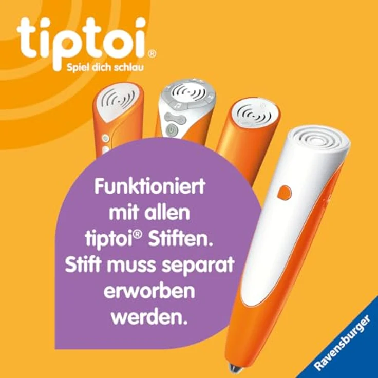 Ravensburger tiptoi® Abenteuer Großwerden - Liv geht aufs Töpfchen, Lernbuch mit Sound für Kleinkinder von 24 Monaten bis 4 Jahren – Bild 3