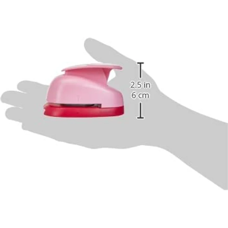 efco Stanzer L, Kreis 1-1/8 Inch Motivstanzer, Kern: Metall, pink, 9,5 x 6,5 x 6 cm – Bild 4