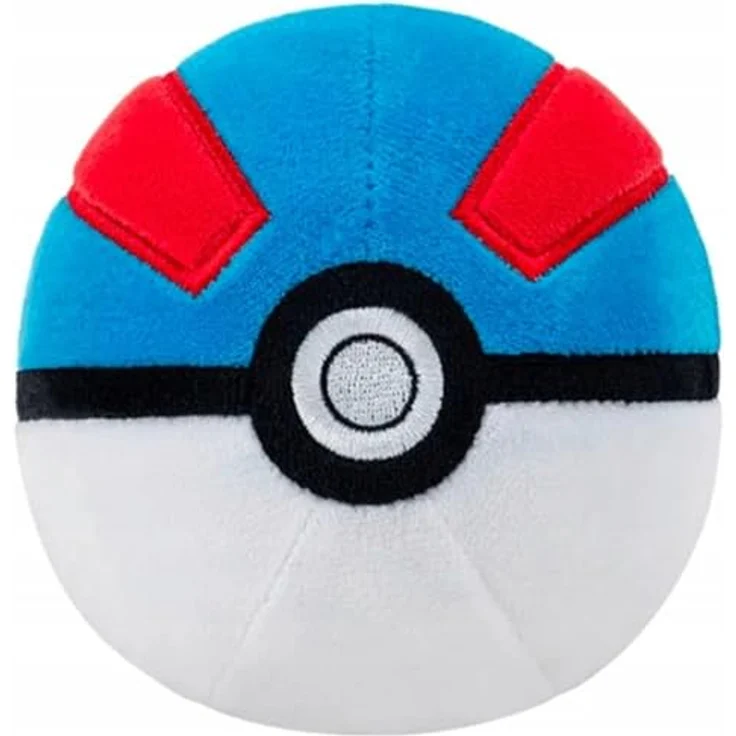 Jazwares Poke Ball, Stofftier mit authentischem Design – Bild 1