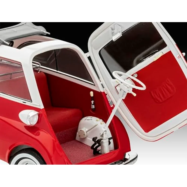 Revell Modellbau BMW Isetta 250, 70th Anniversary Exclusive EDI mit historischen Begleitmaterialien und authentischen Abziehbildern – Bild 3