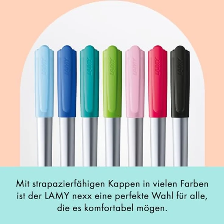 LAMY Füller nexx 037 SCHWARZ Stärke A, Linkshänder geeignet – Bild 7