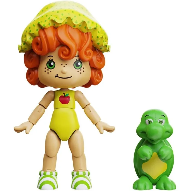 Boss Fight Studio Emily Erdbeer Simply Actionfigur Apple Dumplin' & Tea Time Turtle, detailreiche Sammelfigur aus hochwertigem Kunststoff, 10-15 cm, Blisterverpackung