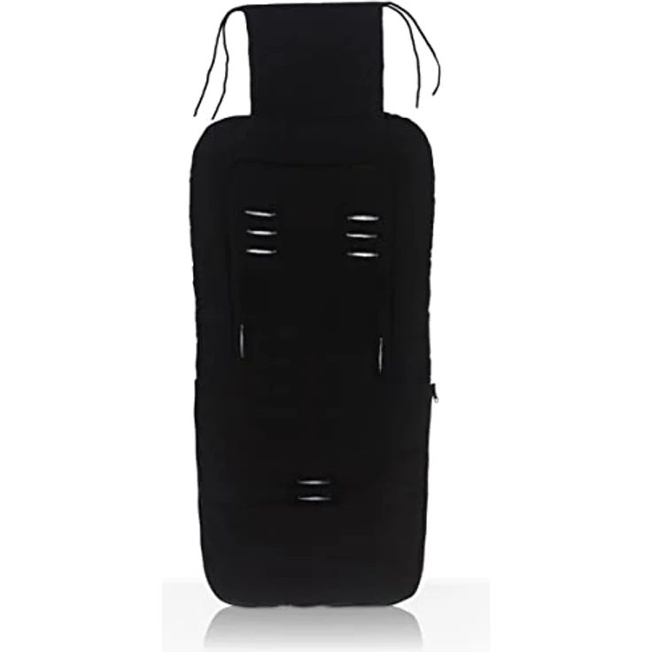 Stimo24 Sommerfußsack für Buggy Kinderwagen Jogger, Schwarz, abnehmbar, 90 x 40 cm, waschbar bei 30°C, geeignet für 3- und 5-Punkt-Gurtsysteme – Bild 5
