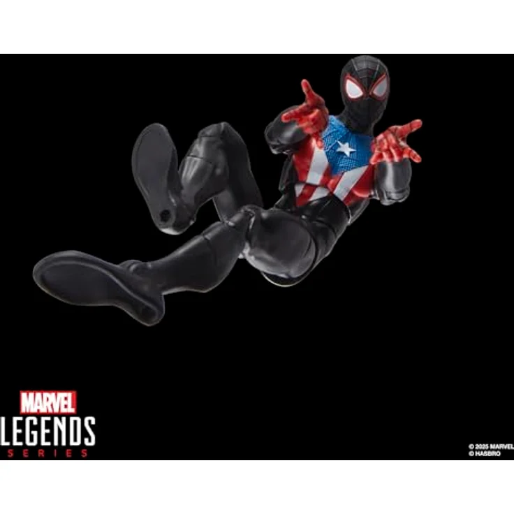 Hasbro Marvel Legends Spider-Man 2, Gamerverse Miles Morales Actionfigur im Boricua-Anzug, 15 cm, beweglich mit 5 Accessoires – Bild 5