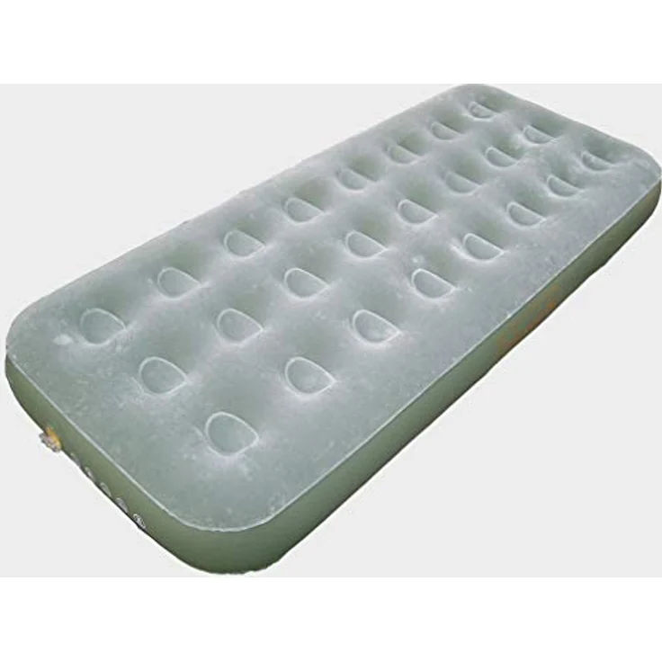 Coleman Luftbett Comfort Bed Single, Indoor/Outdoor Luftmatratze 1 Person, Velours Gästebett, Komfort Einzelbett, Campingbett für Wandern, Trekking, Festivals, 188 x 85 x 22 cm, max. 148 kg – Bild 2