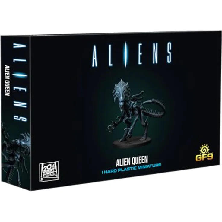Gale Force Nine Alien Queen (2023) Brettspiel, S, Schwarz