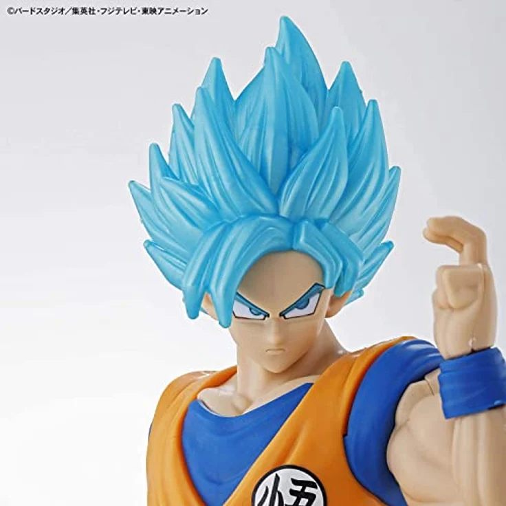 BANDAI SPIRITS Dragon Ball Entry Grade SUPER Saiyan GOD SUPER Saiyan Son Goku, Sammelfigur mit flexibler Gestaltung und Zubehör – Bild 4