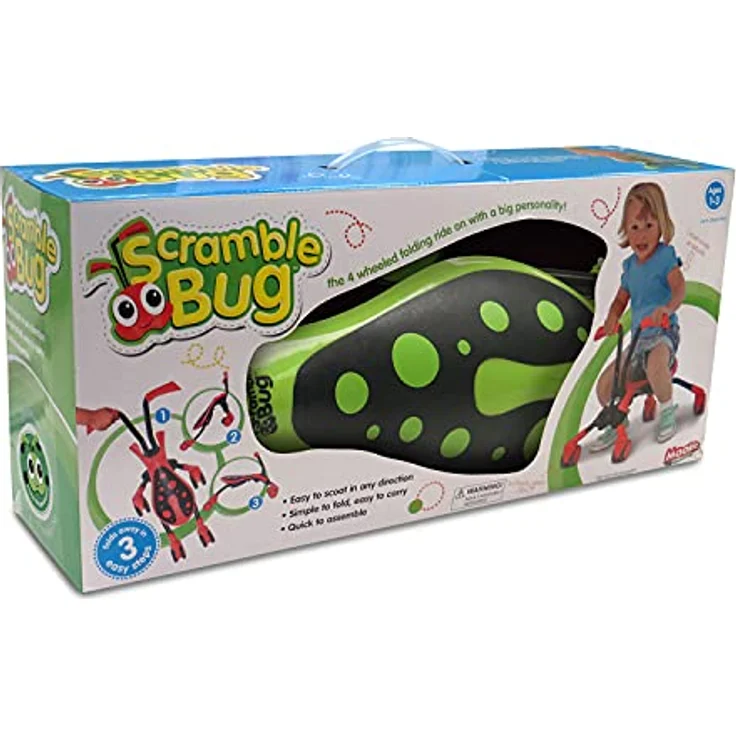 Mookie 8512 Scramble Bug Kinder Roller, grün – Bild 5