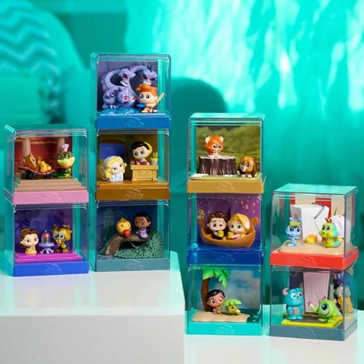 Disney Doorables Movie Moments Serie 3, 2 exklusive 3,8 cm Sammelfiguren mit Diorama und Sammlerkarte, Kinderspielzeug ab 5 Jahren – Bild 5